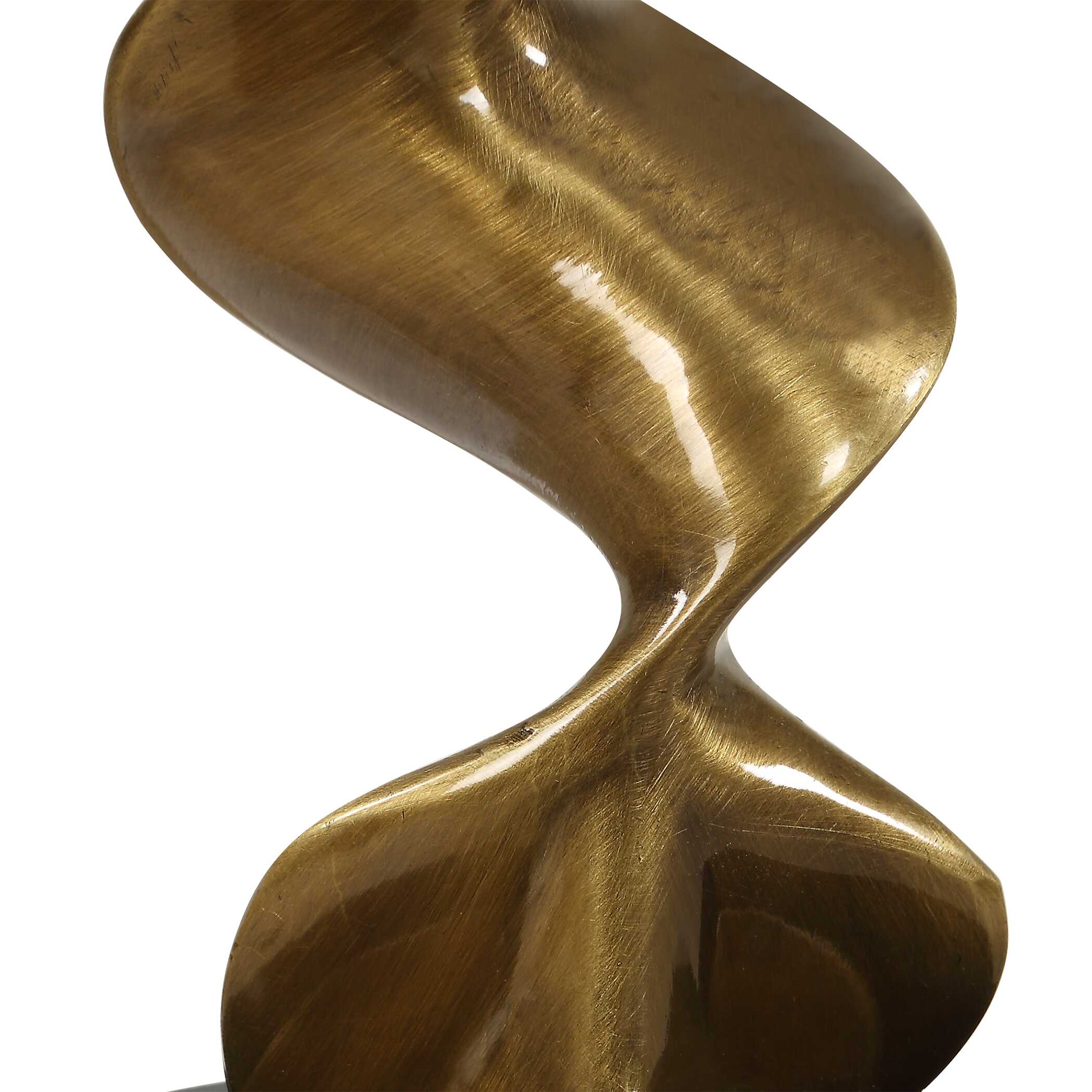 Uttermost Uttermost Spiraling Cordless Brass Buffet Lamp