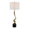 Uttermost Uttermost Spiraling Cordless Brass Buffet Lamp