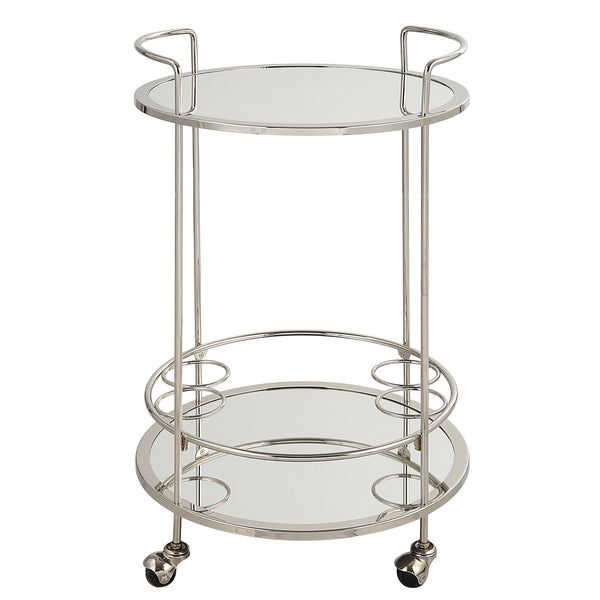 Uttermost Home Decor Uttermost Spritz Chrome Bar Cart
