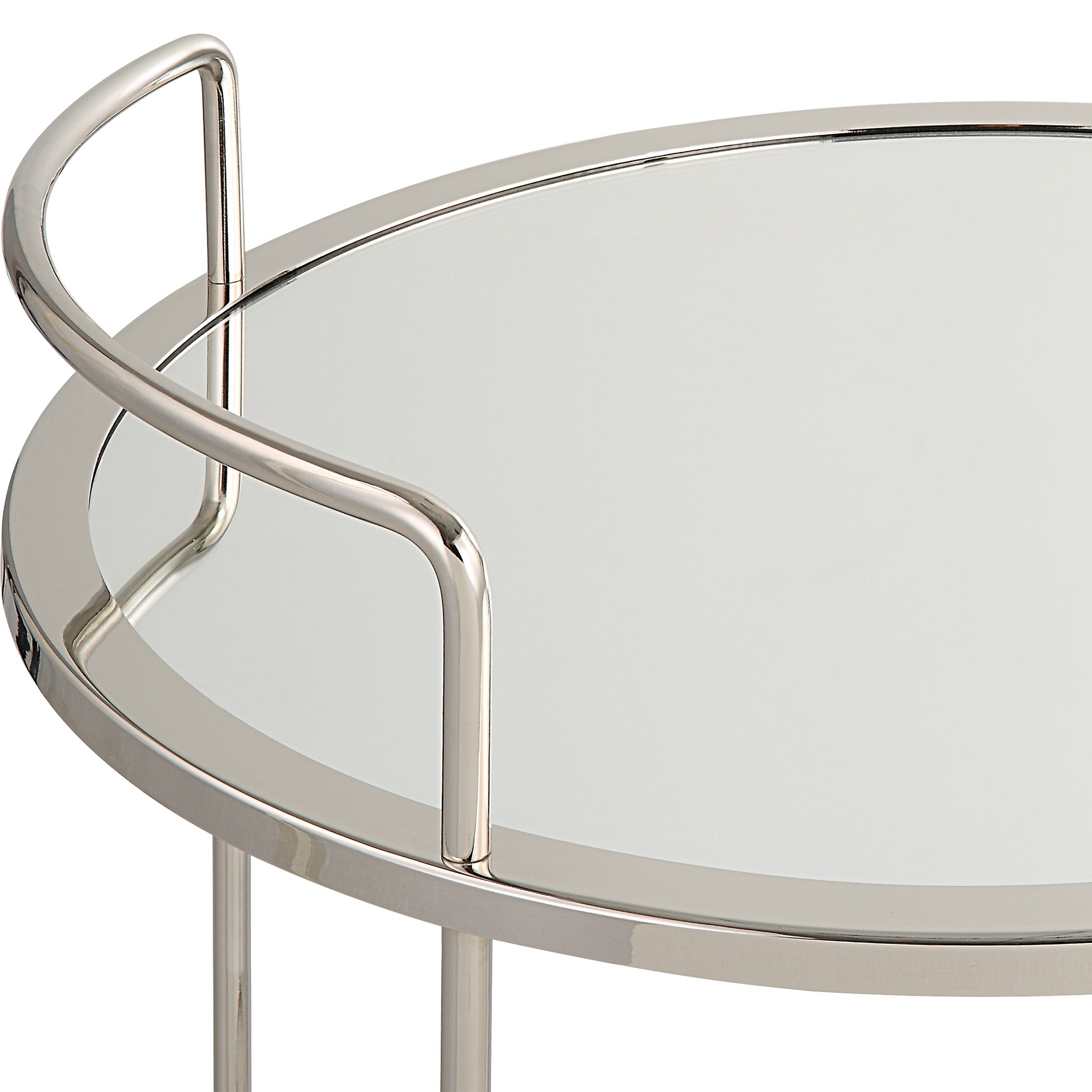 Uttermost Home Decor Uttermost Spritz Chrome Bar Cart