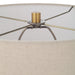 Uttermost Lighting Uttermost Spyglass Black Wood Grain Table Lamp