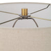 Uttermost Lighting Uttermost Spyglass Black Wood Grain Table Lamp
