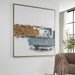 Uttermost Home Decor Motor Freight - Est Rate Quoted Uttermost Stacked Against Hand Painted Canvas