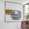 Uttermost Home Decor Motor Freight - Est Rate Quoted Uttermost Stacked Against Hand Painted Canvas