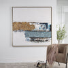 Uttermost Home Motor Freight - Rate to be Quoted Uttermost Stacked Against Hand Painted Canvas