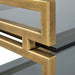 Uttermost Home Motor Freight - To be Quoted Uttermost Stacked Up Gray Glass Console Table