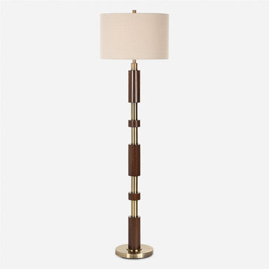 Uttermost Lighting Uttermost Stacked Wooden Floor Lamp