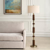 Uttermost Lighting Uttermost Stacked Wooden Floor Lamp