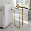 Uttermost Furniture Uttermost Star-crossed Glass Accent Table
