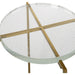 Uttermost Furniture Uttermost Star-crossed Glass Accent Table