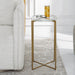 Uttermost Furniture Uttermost Star-crossed Glass Accent Table