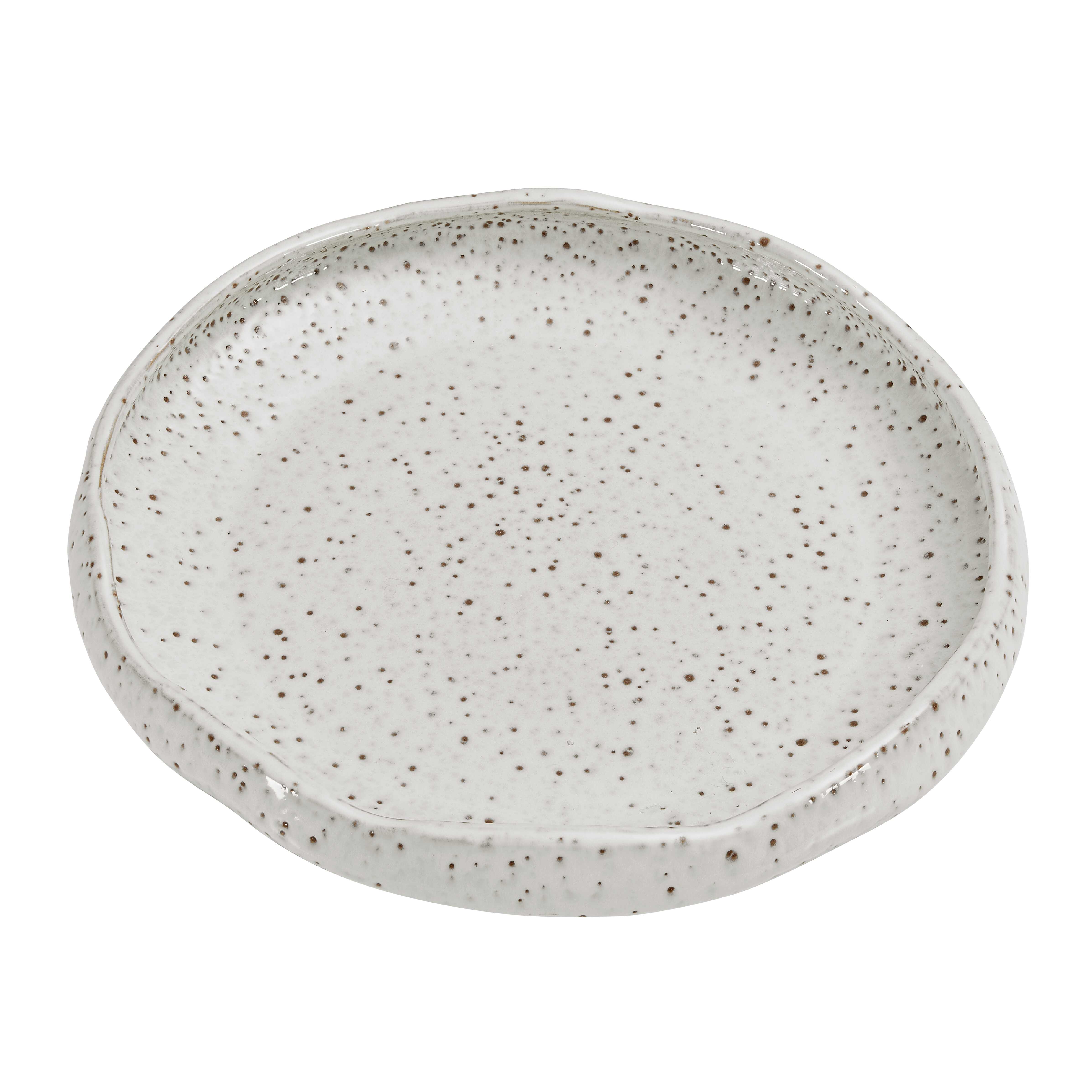 Uttermost Home Decor Uttermost Stardust Ripple Indoor-Outdoor White Bowl
