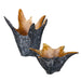 Uttermost Home Decor Uttermost Starpetal Indoor-Outdoor Wooden Bowls Set/2