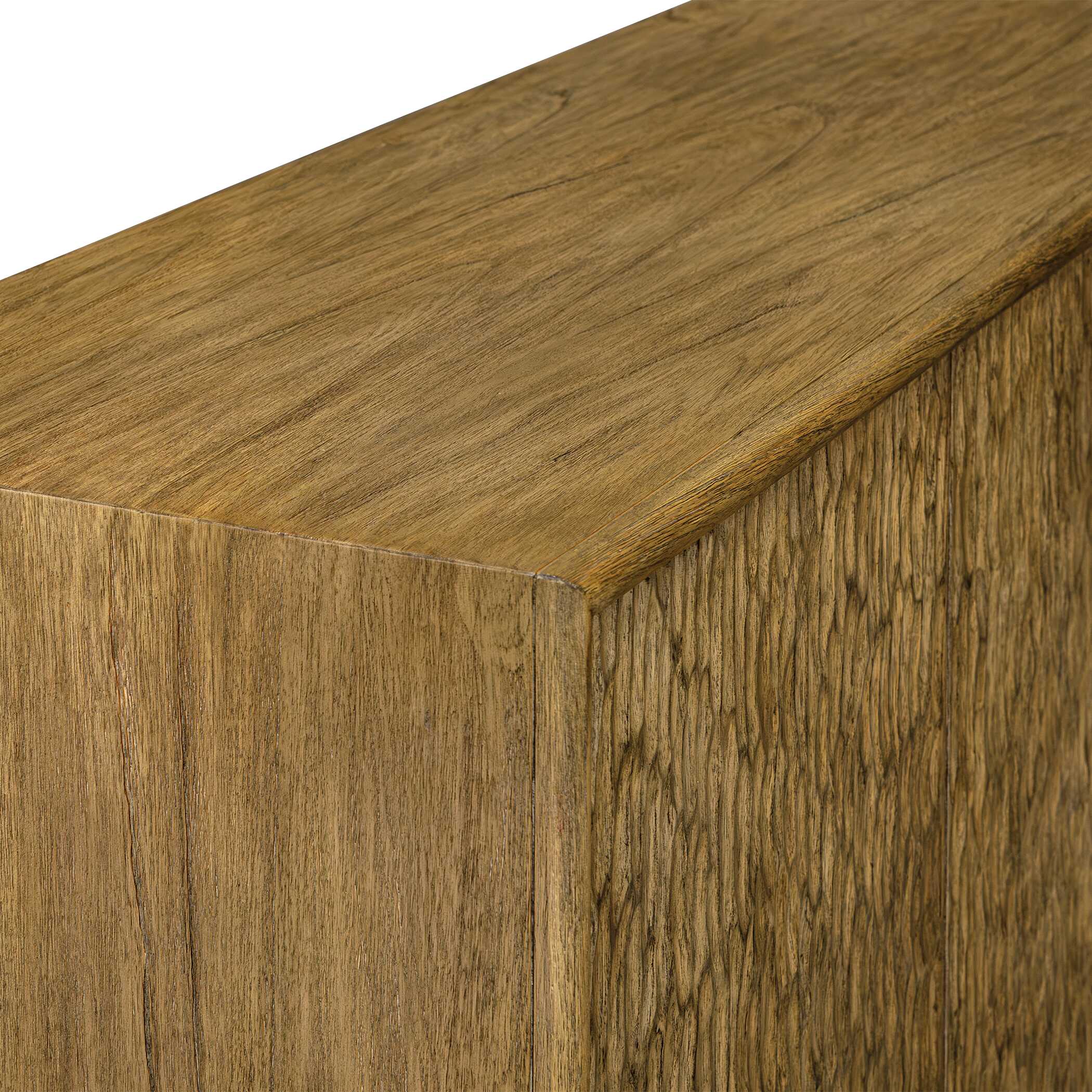 Uttermost Furniture Uttermost Stevenson Natural Wood 4 Door Cabinet
