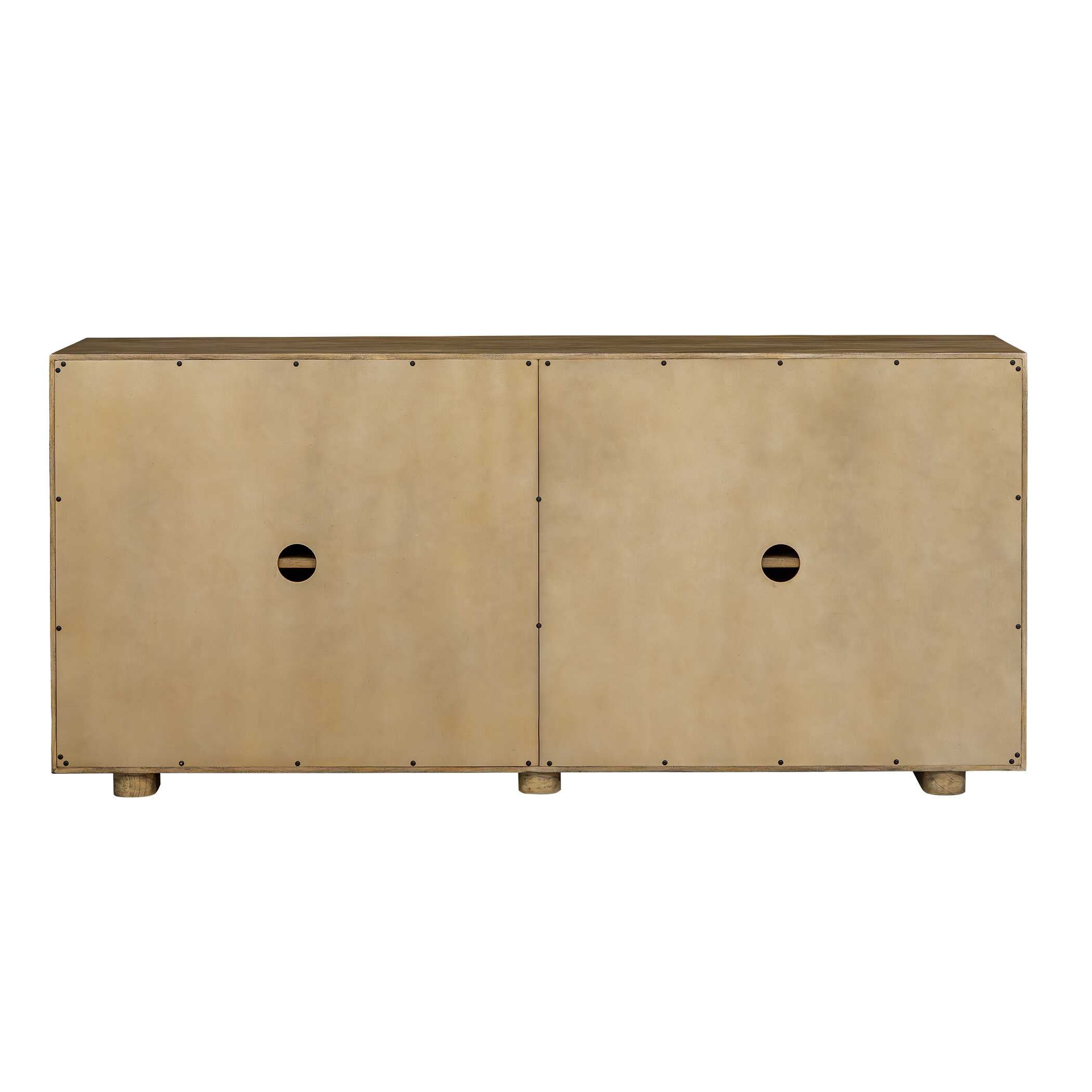 Uttermost Furniture Uttermost Stevenson Natural Wood 4 Door Cabinet