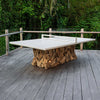 Uttermost Furniture Uttermost Stonewood Indoor-Outdoor Ping-Pong Dining Table