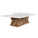 Uttermost Furniture Uttermost Stonewood Indoor-Outdoor Ping-Pong Dining Table