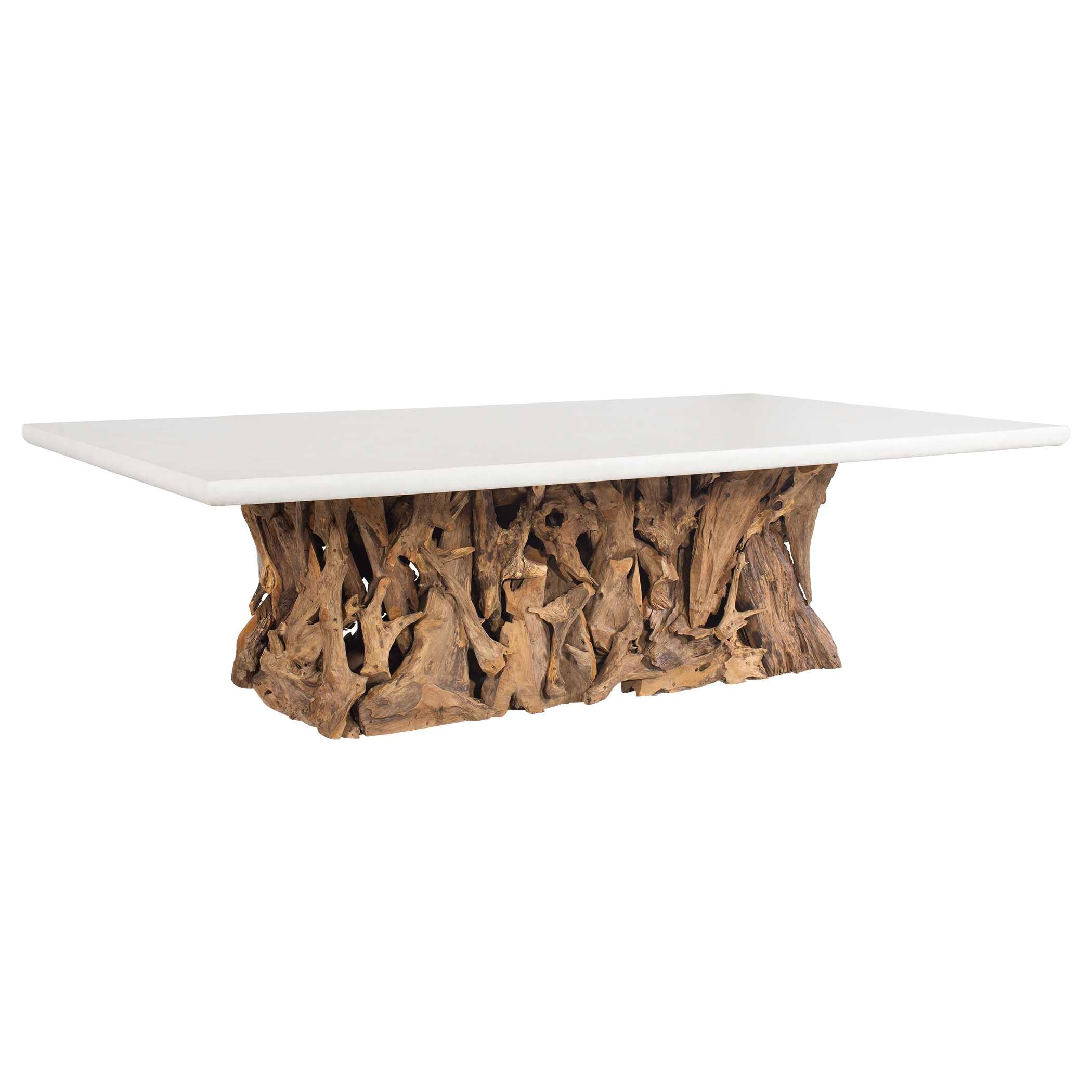 Uttermost Furniture Uttermost Stonewood Indoor-Outdoor Ping-Pong Dining Table