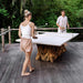 Uttermost Furniture Uttermost Stonewood Indoor-Outdoor Ping-Pong Dining Table