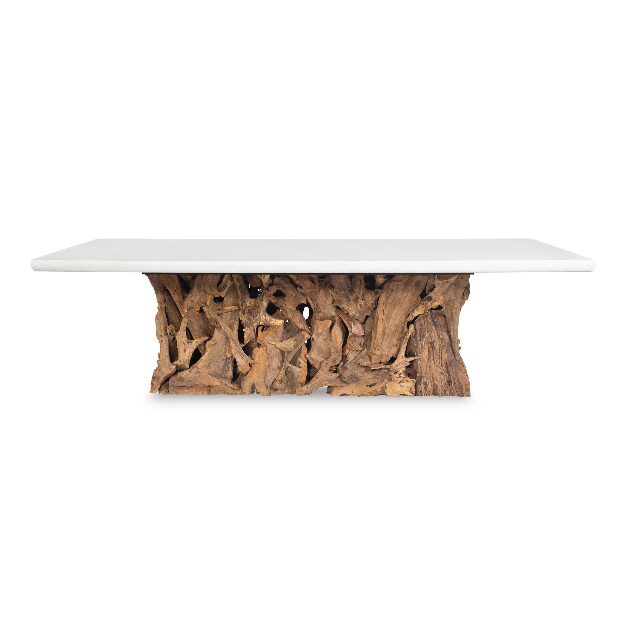 Uttermost Furniture Uttermost Stonewood Indoor-Outdoor Ping-Pong Dining Table