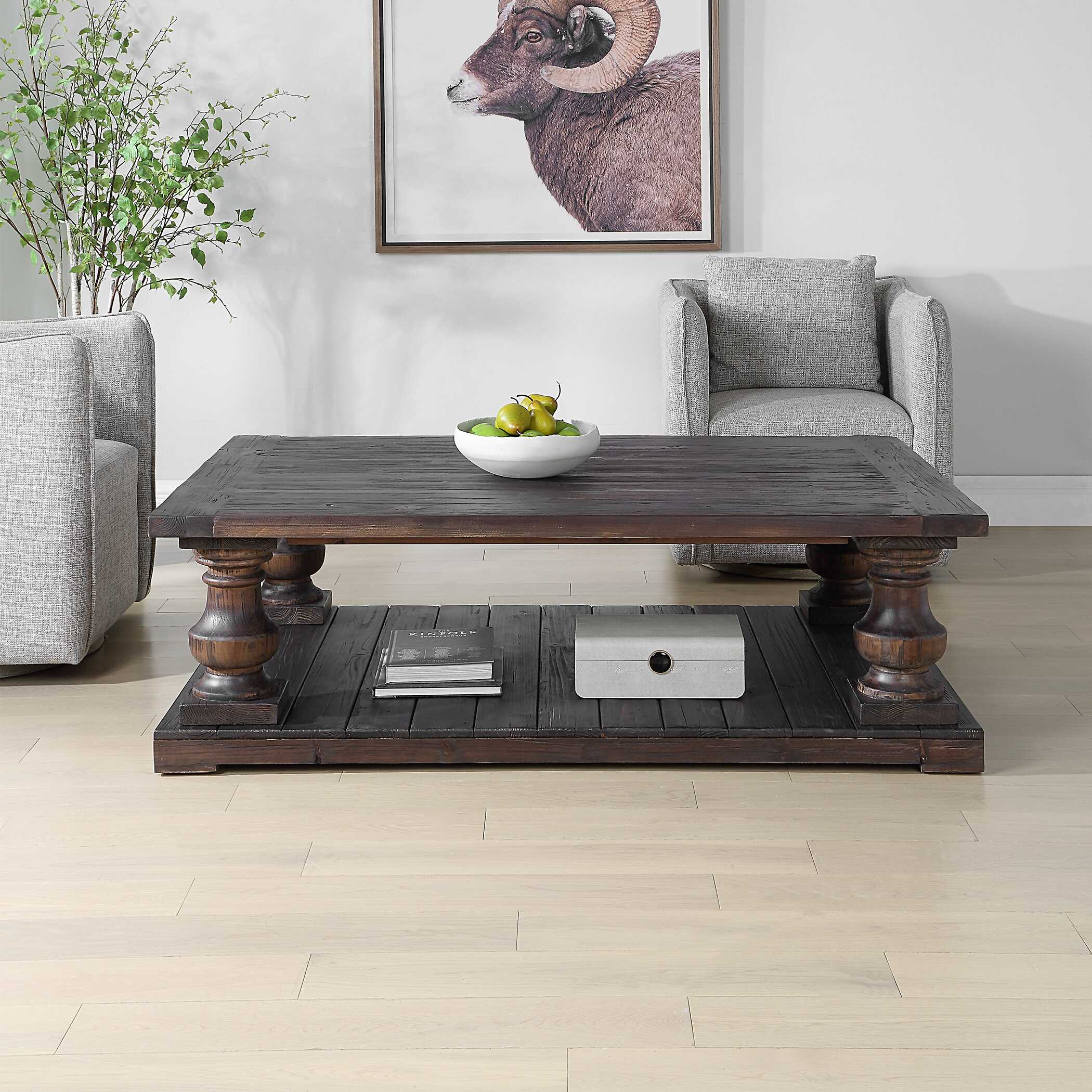 Uttermost Furniture Uttermost Stratford Walnut Coffee Table