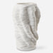 Uttermost Home Decor Uttermost Stratified Matte White Vase