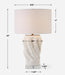 Uttermost Lighting Uttermost Stratified White Table Lamp