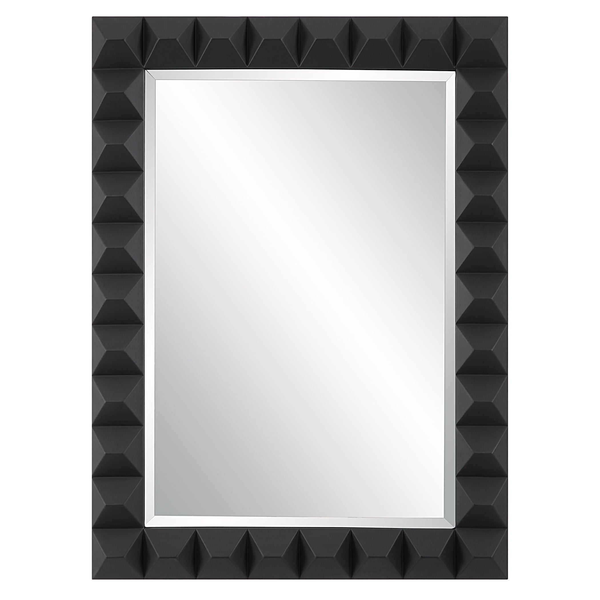 Uttermost Home Oversize - Rate to Be Quoted Uttermost Studded Black Mirror