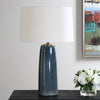Uttermost Lighting Uttermost Submerged Deep Blue Table Lamp