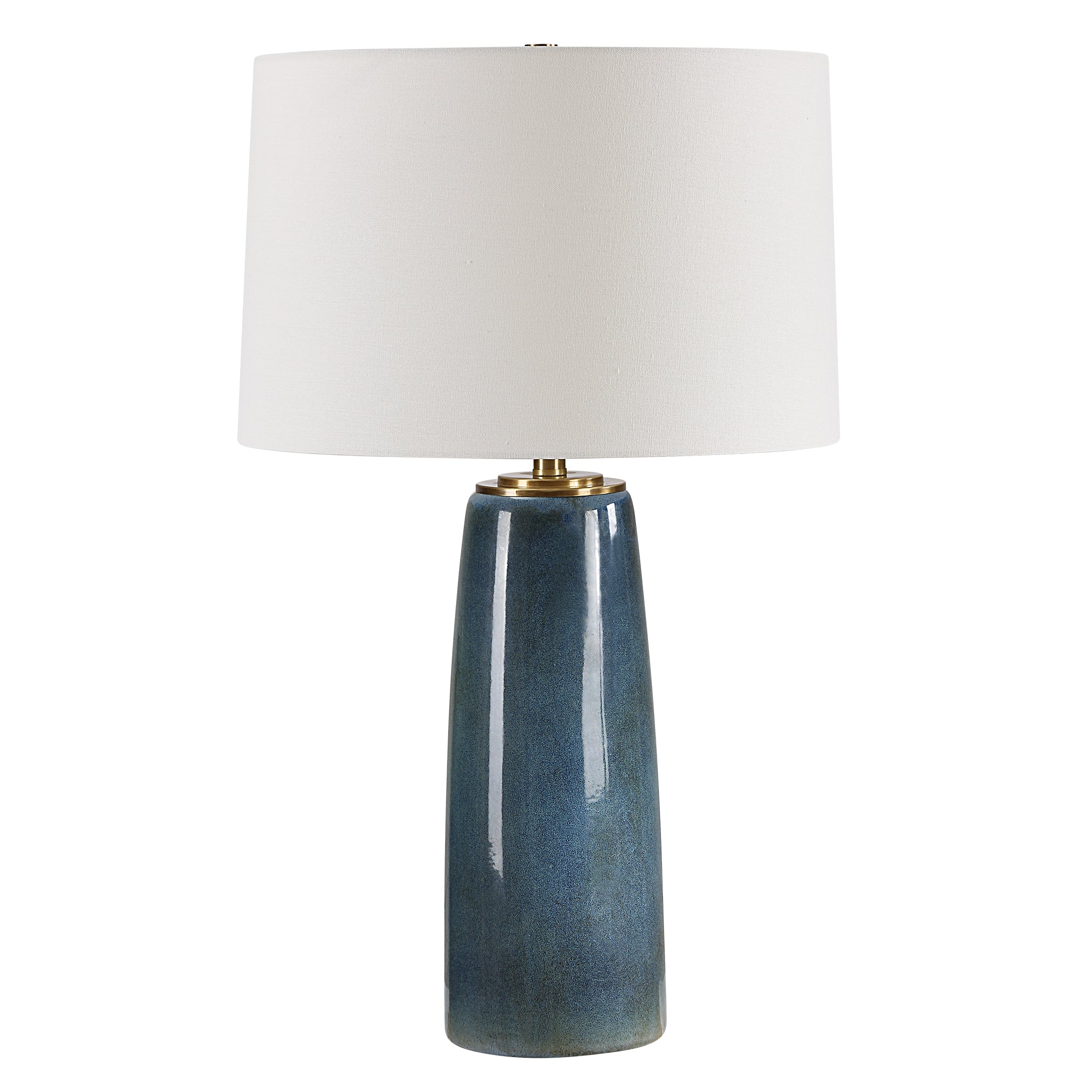 Uttermost Lighting Uttermost Submerged Deep Blue Table Lamp
