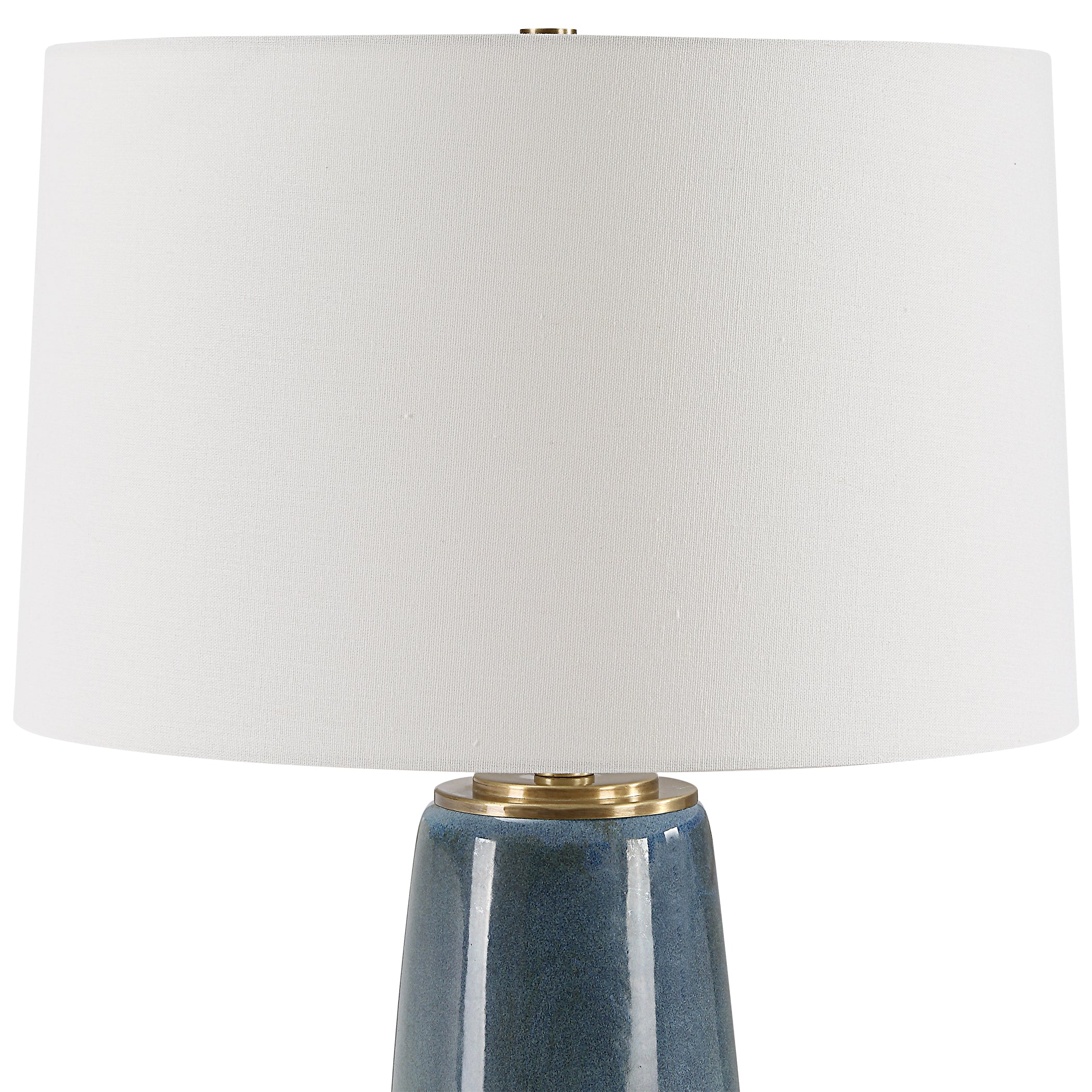 Uttermost Lighting Uttermost Submerged Deep Blue Table Lamp