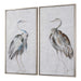 Uttermost Home Oversize - Rate to be Quoted Uttermost Summer Birds Hand Painted Canvases, S/2