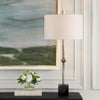 Uttermost Lighting Uttermost Suranne Antique Brass Table Lamp