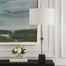 Uttermost Lighting Uttermost Suranne Antique Brass Table Lamp