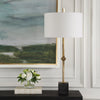 Uttermost Lighting Uttermost Suranne Antique Brass Table Lamp