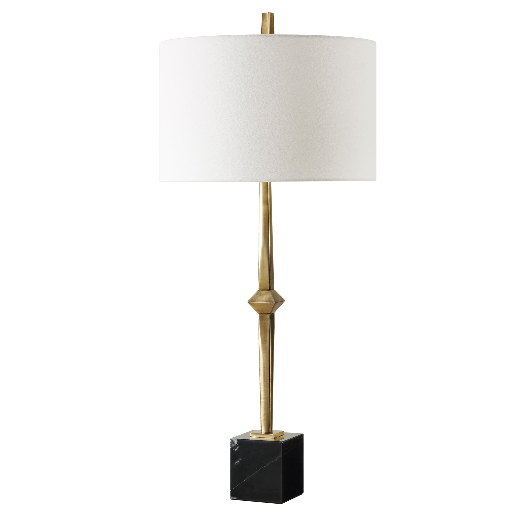 Uttermost Lighting Uttermost Suranne Antique Brass Table Lamp