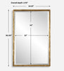 Uttermost Home Decor Uttermost Sutton Gold Vanity Mirror