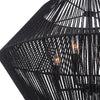 Uttermost Home Oversize - Rate to Be Quoted Uttermost Suva 4 Light Black Rope Pendant
