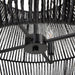 Uttermost Home Oversize - Rate to Be Quoted Uttermost Suva 4 Light Black Rope Pendant