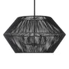 Uttermost Home Oversize - Rate to Be Quoted Uttermost Suva 4 Light Black Rope Pendant