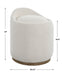 Uttermost Furniture Uttermost Swirl Swivel Sheepskin Ottoman