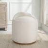Uttermost Furniture Uttermost Swirl Swivel Sheepskin Ottoman