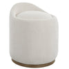 Uttermost Furniture Uttermost Swirl Swivel Sheepskin Ottoman