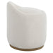 Uttermost Furniture Uttermost Swirl Swivel Sheepskin Ottoman