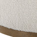 Uttermost Furniture Uttermost Swirl Swivel Sheepskin Ottoman