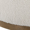 Uttermost Furniture Uttermost Swirl Swivel Sheepskin Ottoman