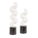 Uttermost Home Decor Uttermost Symmetry White Sculptures Set/2