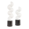 Uttermost Home Decor Uttermost Symmetry White Sculptures Set/2