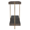 Uttermost Home Motor Freight - To be Quoted Uttermost Taja Modern Brass / Wood Console Table
