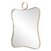 Uttermost Home Decor Uttermost Talia Brass Vanity Mirror